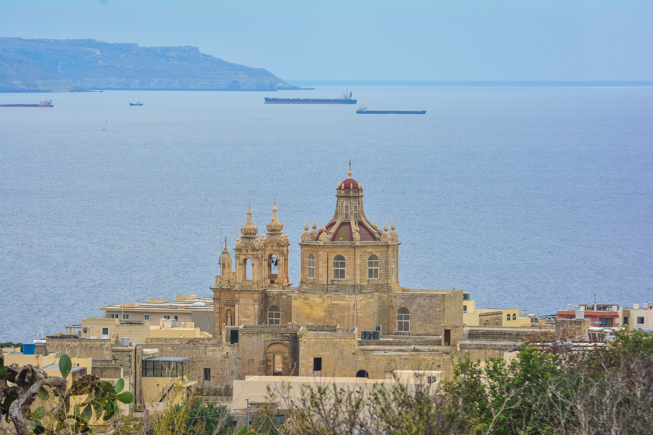 Reaching Gozo